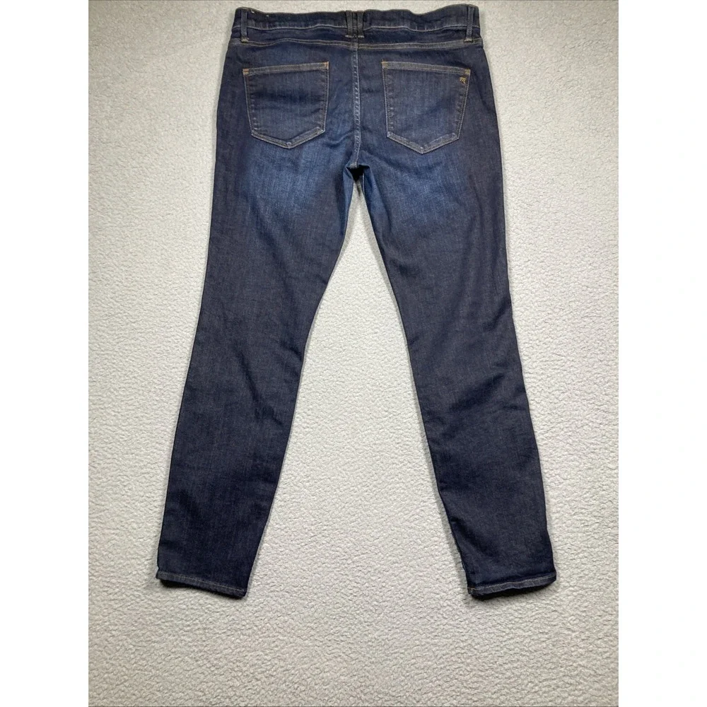 Madewell Jeans‎ Women's 32* Blue Mid Rise Tapered Stretch American Comfort Denim
